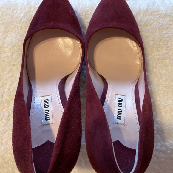 Miu Miu Suede Pumps - EUC - Picture 5 of 10